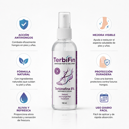 Tratamiento en spray antihongos