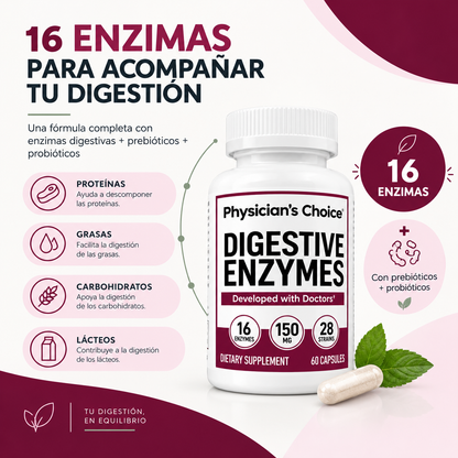 Enzimas digestivas 60 CAPS